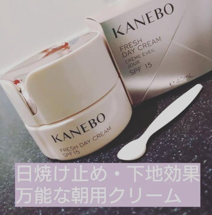 カネボウ フレッシュ デイ クリーム/KANEBO/化粧下地を使ったクチコミ(1枚目)