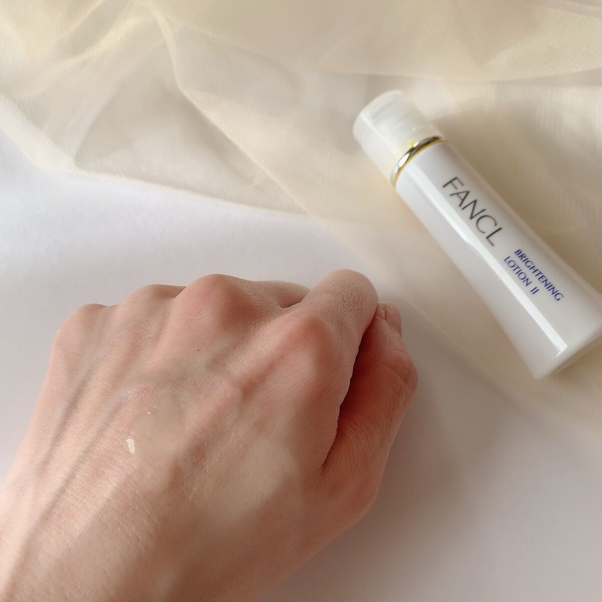 ブライトニング 化粧液 II しっとり＜医薬部外品＞/ファンケル/化粧水を使ったクチコミ（3枚目）