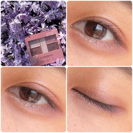 パーフェクトスタイリストアイズ/キャンメイク/アイシャドウパレットを使ったクチコミ(7枚目)