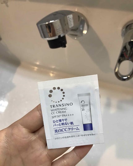 薬用ホワイトニングCCクリーム/トランシーノ/CCクリームを使ったクチコミ(1枚目)