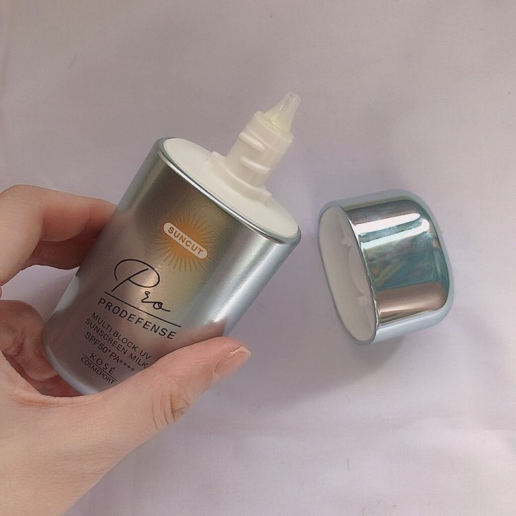 プロディフェンス マルチブロックUV ミルク /サンカット®/日焼け止めミルクを使ったクチコミ(2枚目)
