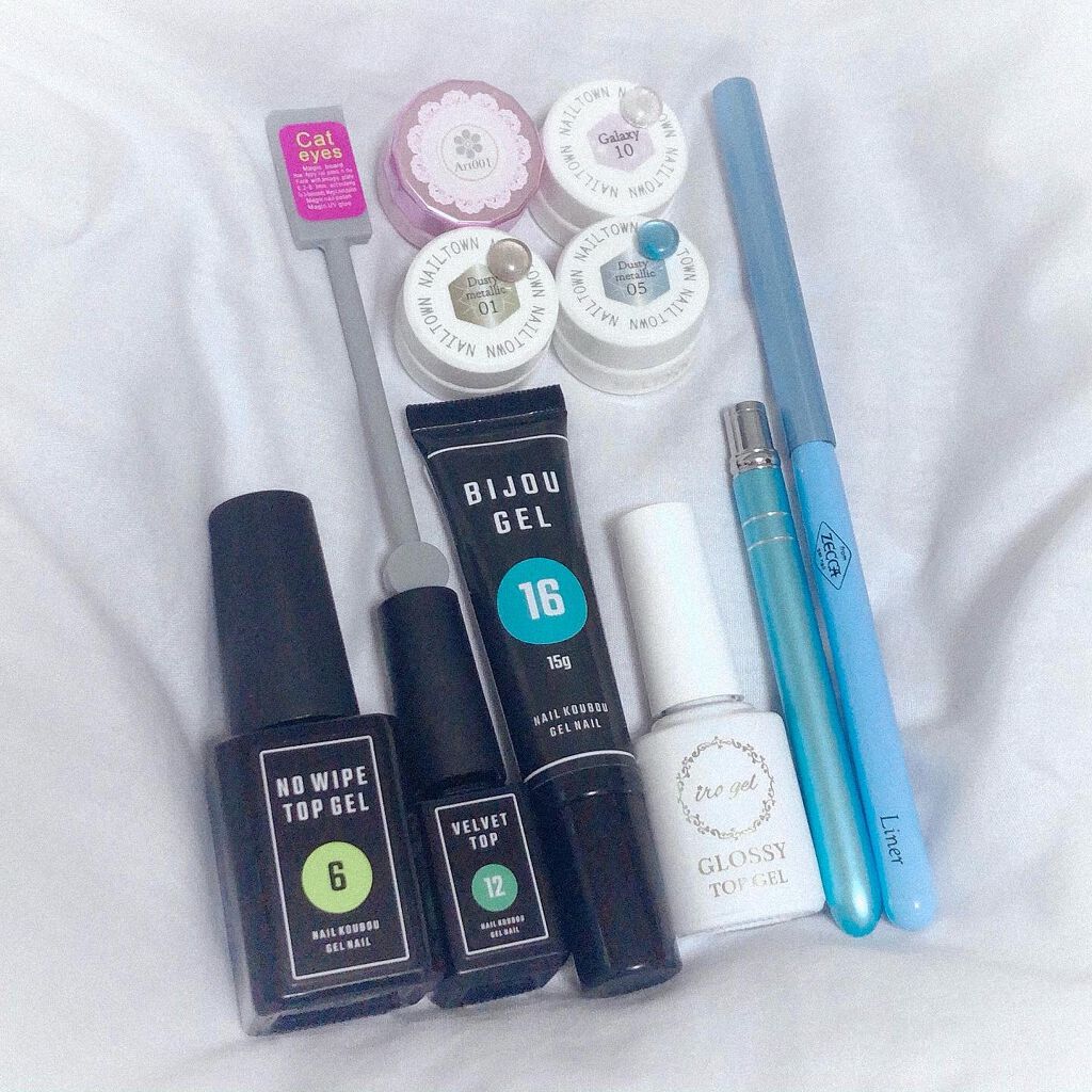 ダスティメタリックジェル/irogel(イロジェル)/ジェルネイルを使ったクチコミ(4枚目)