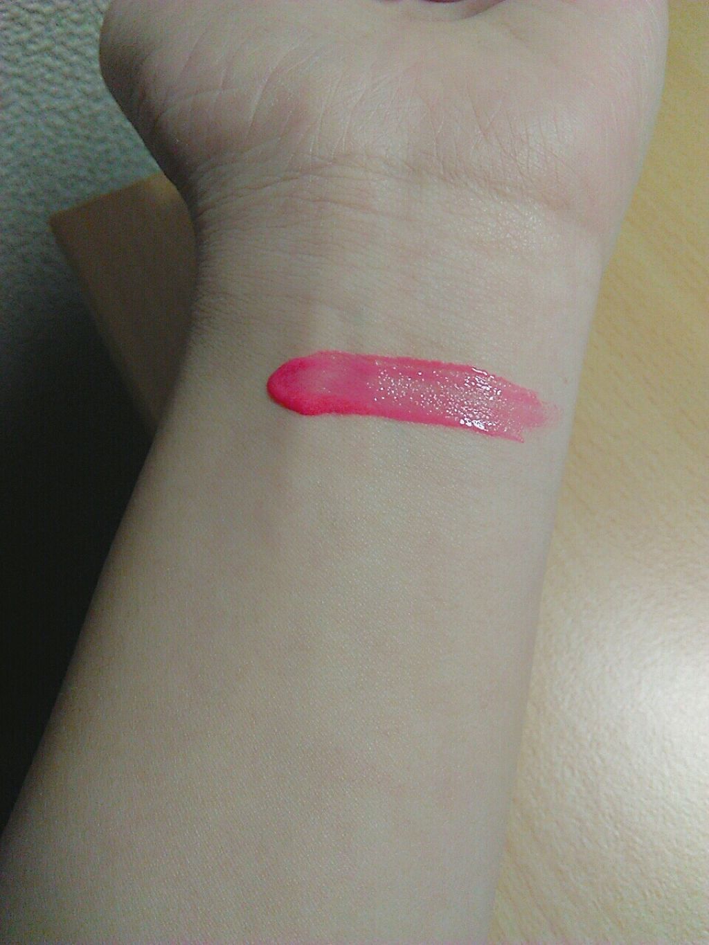 ディアダーリン ウォータージェルティント （アイスティント）/ETUDE/口紅を使ったクチコミ（2枚目）