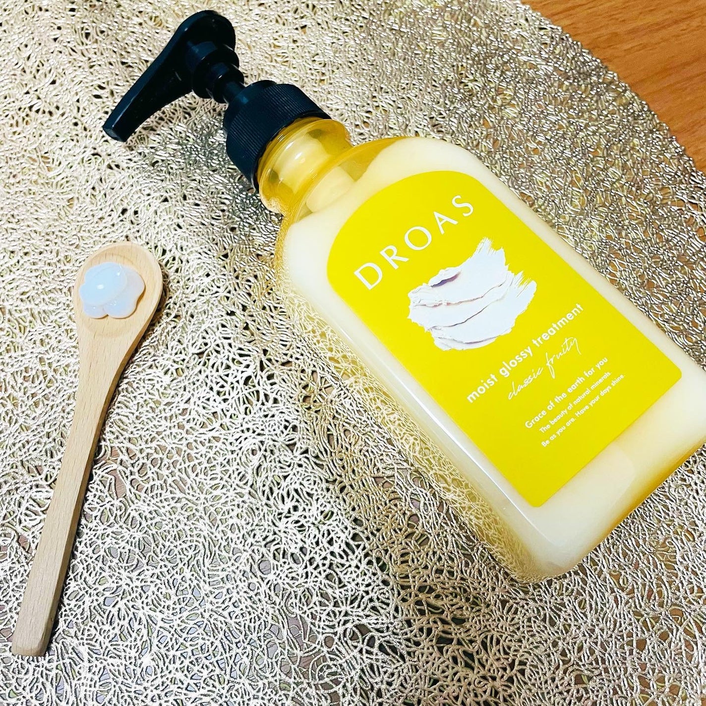 モイストグロッシーシャンプー/トリートメント/DROAS/市販シャンプーを使ったクチコミ(3枚目)