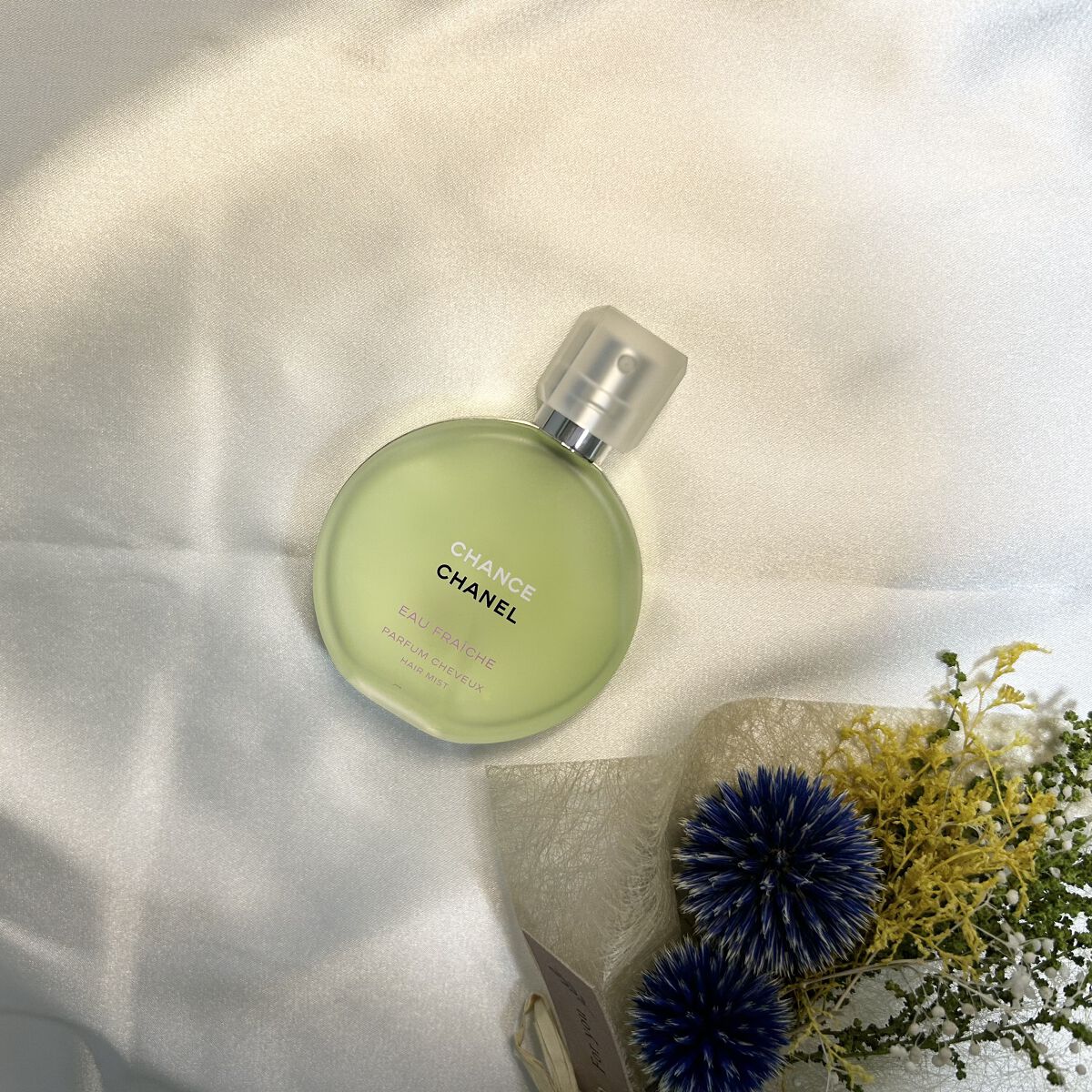 試してみた】チャンス オー フレッシュ ヘア ミスト CHANELの効果・髪