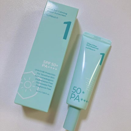 1番 青草水分コーティングUVクリーム/numbuzin/フェイスクリームを使ったクチコミ(1枚目)