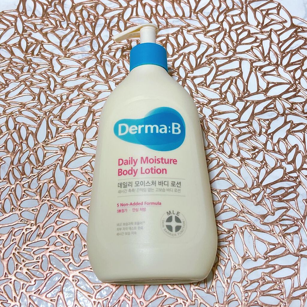 デイリーモイスチャーボディローション/Derma:B/ボディローションを使ったクチコミ(1枚目)