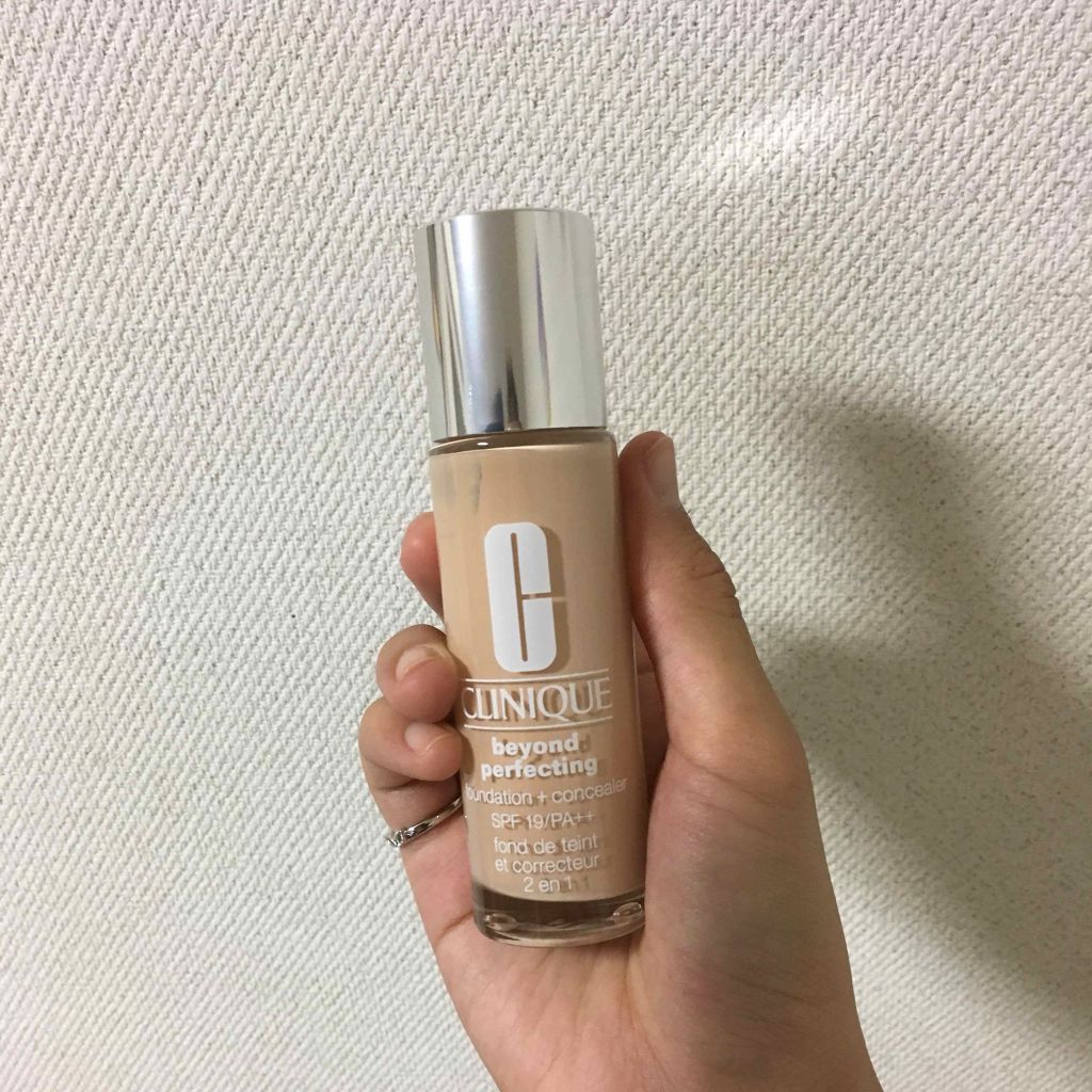 ビヨンド パーフェクティング ファンデーション 19/CLINIQUE/リキッドファンデーションを使ったクチコミ（1枚目）