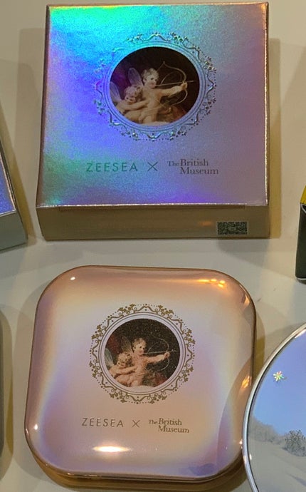 エンジェルキューピッドキスハイライター/ZEESEA/パウダーハイライトを使ったクチコミ(2枚目)