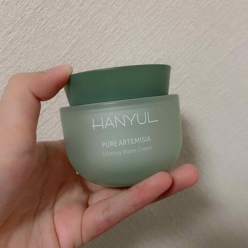 ピュアアルテミシア カーミングウォータークリーム/HANYUL(ハンユル)/フェイスクリームを使ったクチコミ（1枚目）