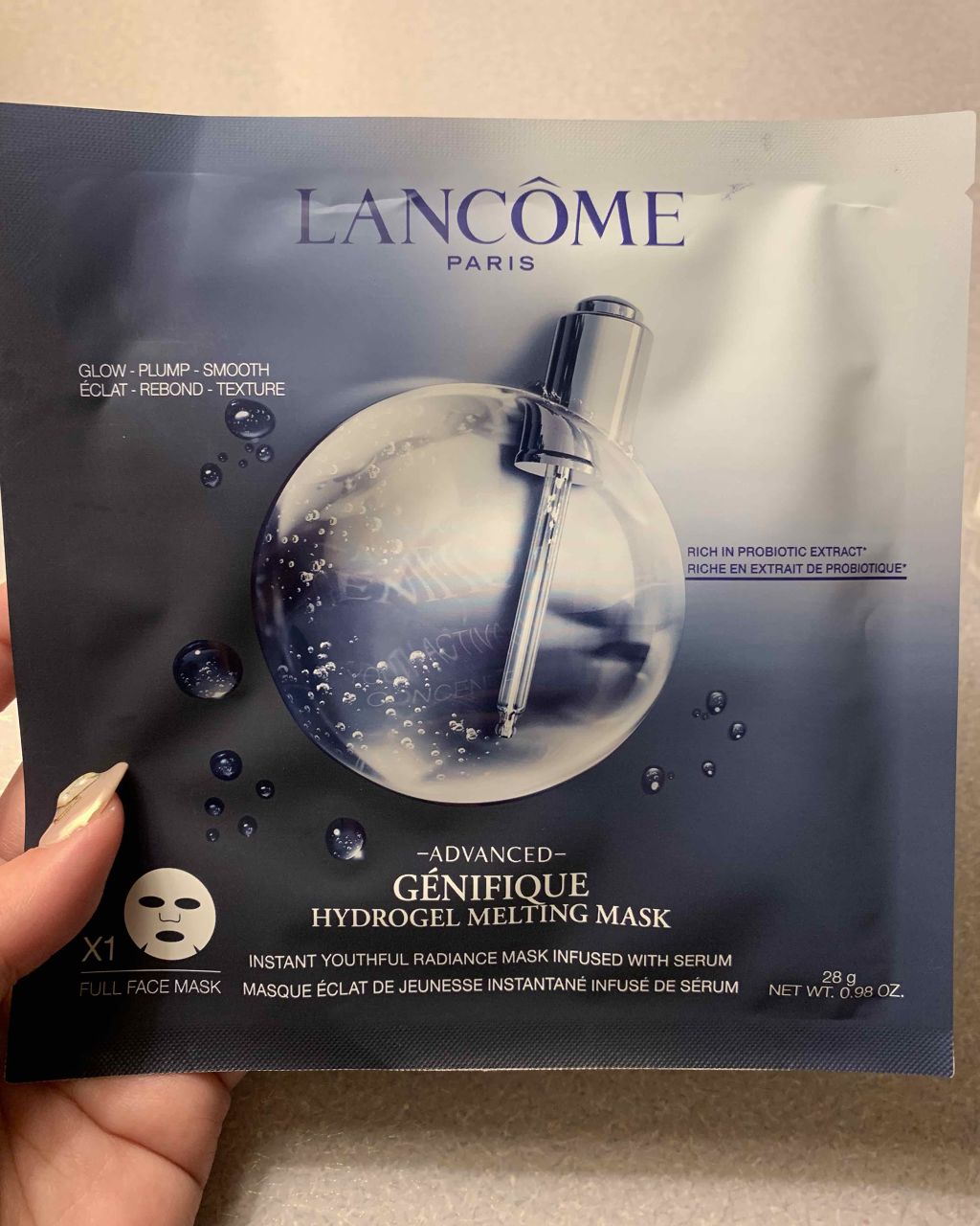 ジェニフィック アドバンスト ハイドロジェル メルティングマスク/LANCOME/シートマスク・パックを使ったクチコミ（1枚目）
