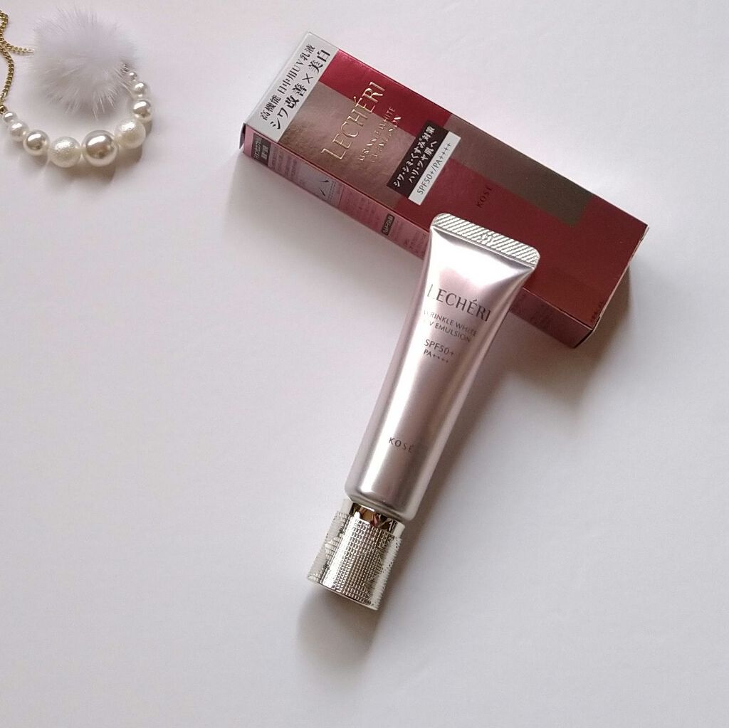 リンクルホワイト UVエマルジョン/ルシェリ/乳液を使ったクチコミ(1枚目)