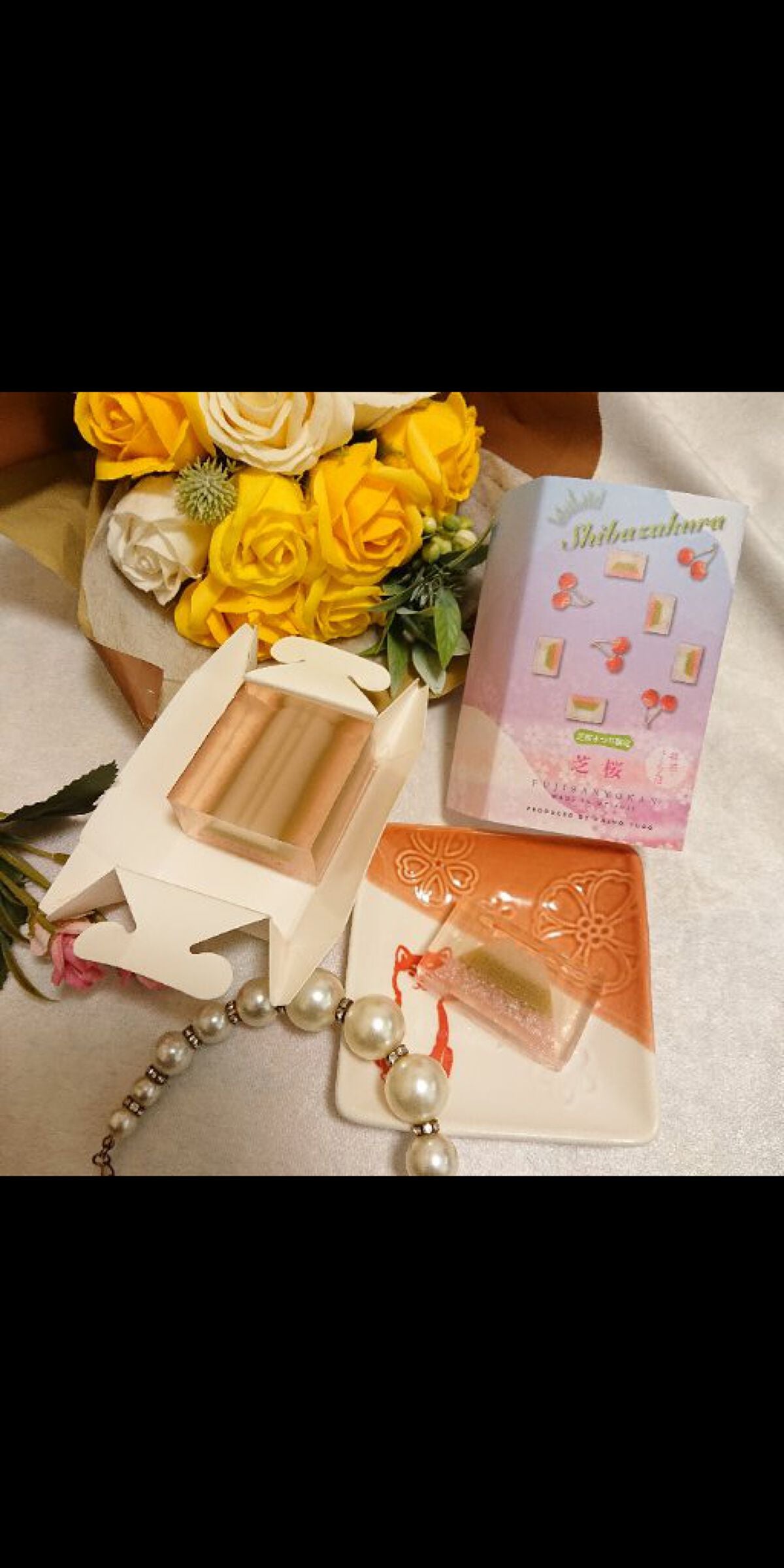 真紅 on LIPS 「【富士芝桜羊羹】のご紹介です。『商品説明』富士のふもとに満開に..」(1枚目)