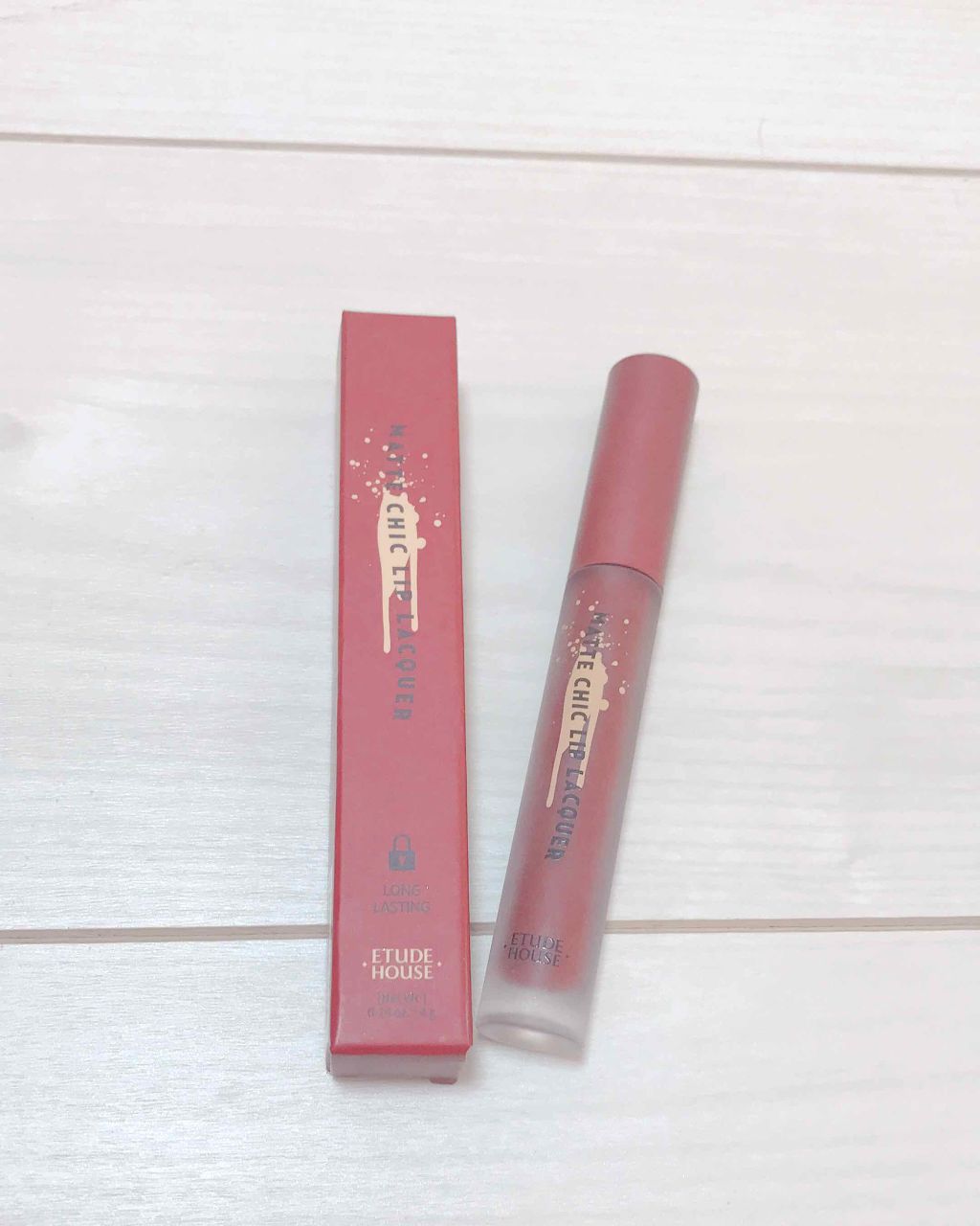 マットシックリップラッカー/ETUDE/口紅を使ったクチコミ（2枚目）