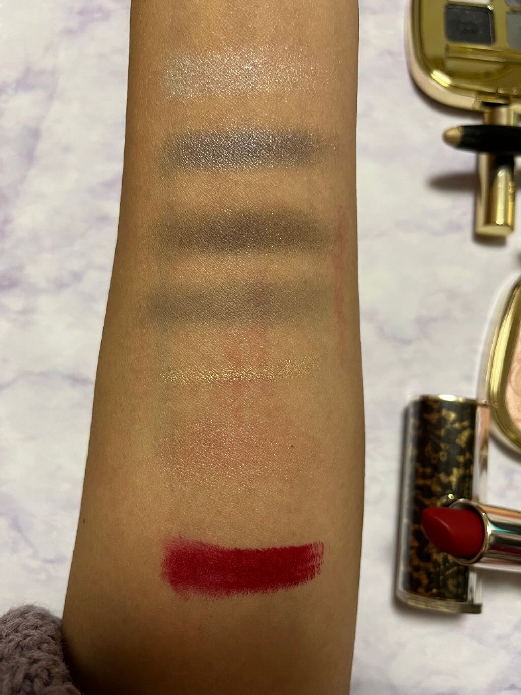 インテンスアイズ クリーミーアイシャドウスティック/DOLCE&GABBANA BEAUTY/スティックアイシャドウを使ったクチコミ（2枚目）