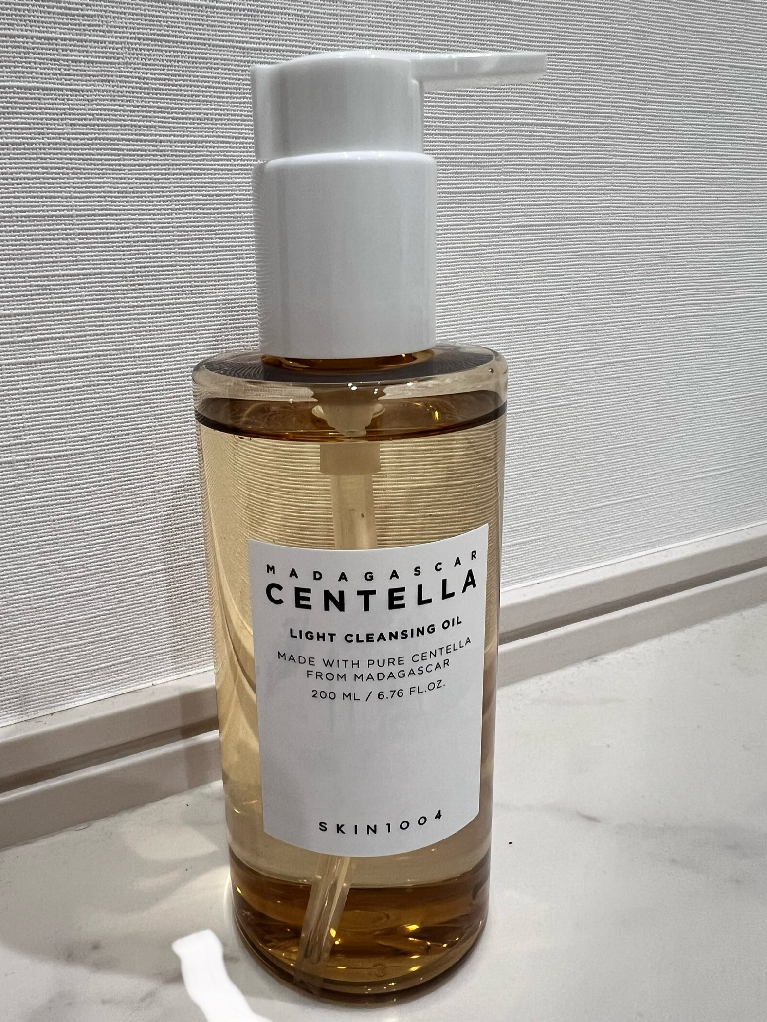 センテラ ライトクレンジングオイル/SKIN1004/オイルクレンジングを使ったクチコミ（1枚目）