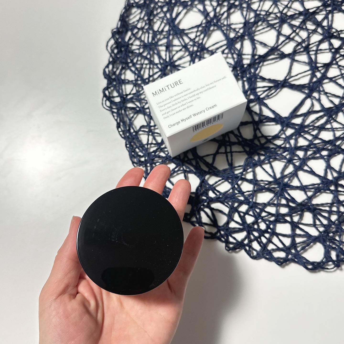 ミミチュール チャージマイセルフウォータリークリーム/クラブ/フェイスクリームを使ったクチコミ（2枚目）