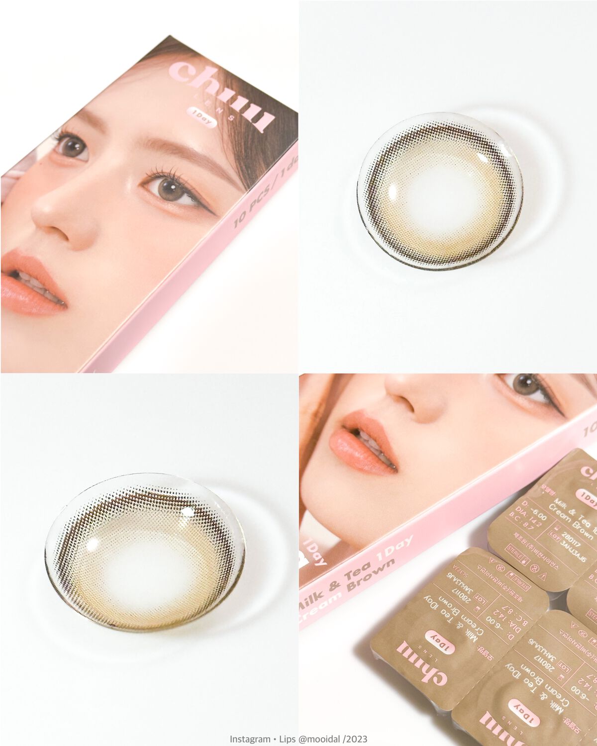 chuuLENS Milk&Tea 1day/chuu LENS/ワンデー(1DAY)カラコンを使ったクチコミ(2枚目)