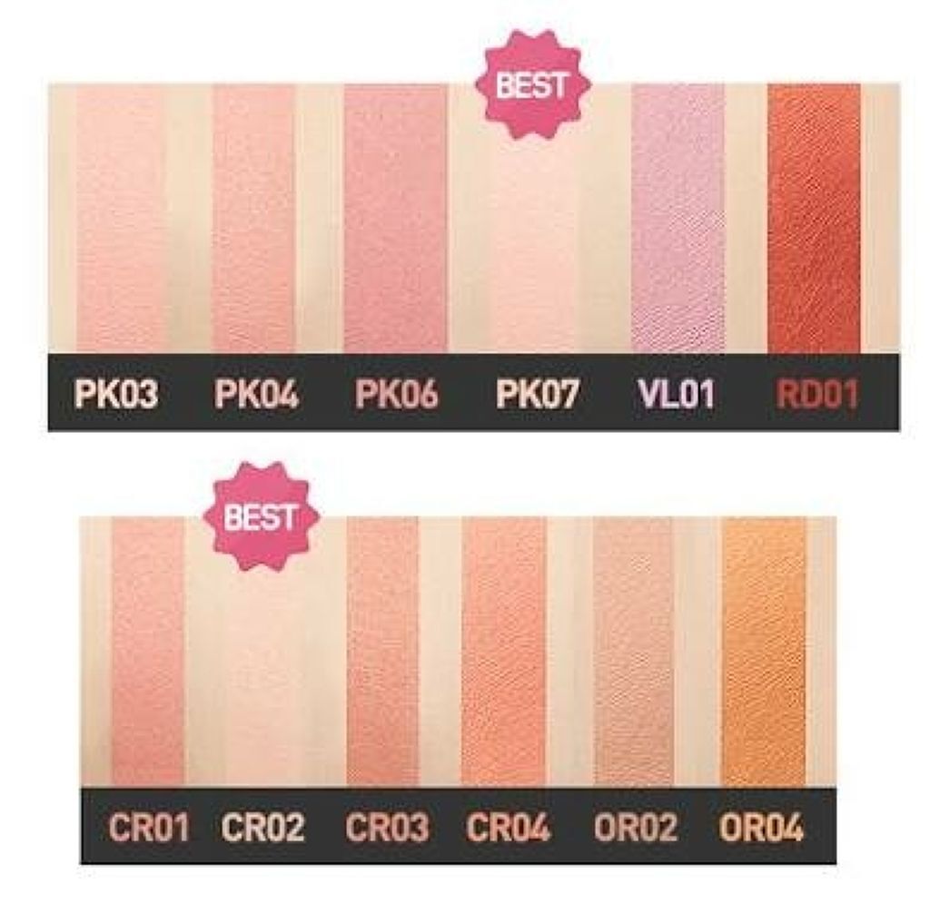 アピュー パステルブラッシャー/A’pieu/パウダーチークを使ったクチコミ（3枚目）