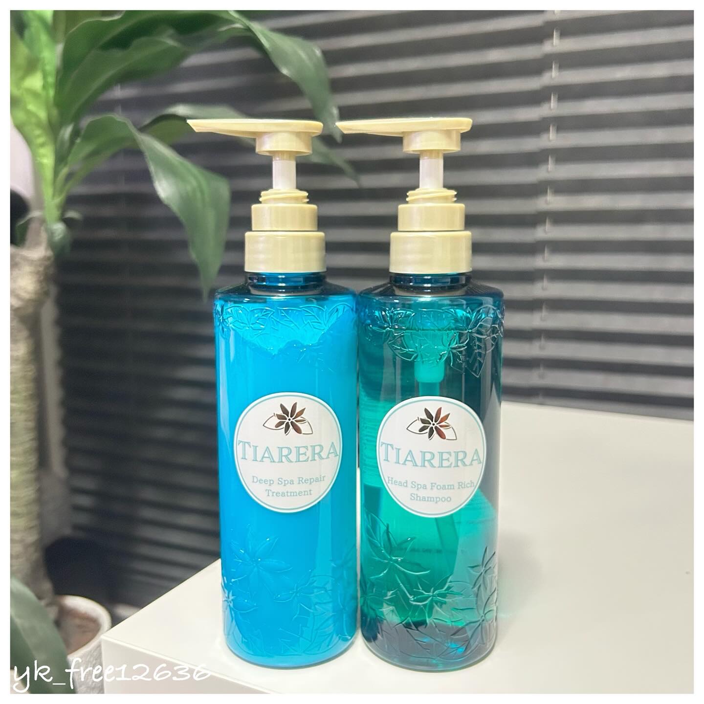 ヘッドスパフォームリッチシャンプー／ディープスパリペアトリートメント/TIARERA/市販シャンプーを使ったクチコミ（1枚目）