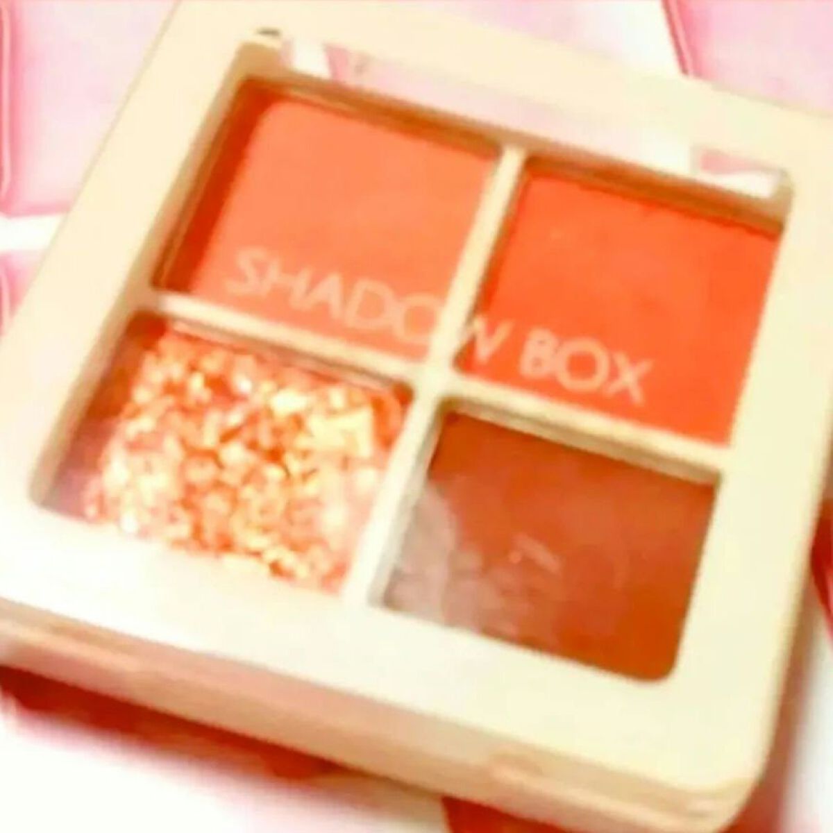 センムル シャドウ ボックス(1) 03　ピーチデイ/the SAEM/アイシャドウパレットを使ったクチコミ（1枚目）