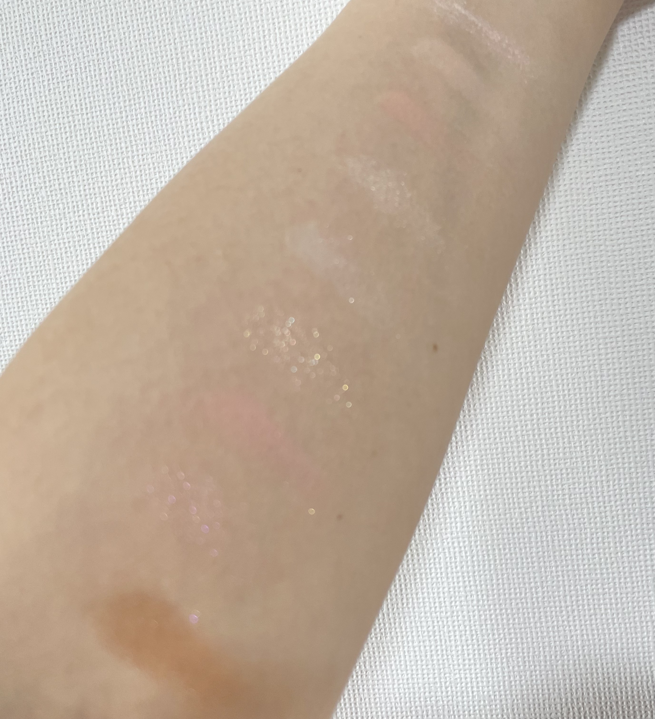 アイカラーパレット 05 ピーチガーデン（限定）/AMUSE/アイシャドウパレットを使ったクチコミ（2枚目）