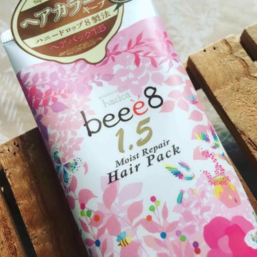 beee8 カラーキープ ヘアパック 1.5のクチコミ「原宿ヘアサロンの技術とはちみつ処方が融合したナチュラルヘアケア♪
beee8カラーキープヘアパ.....」（1枚目）