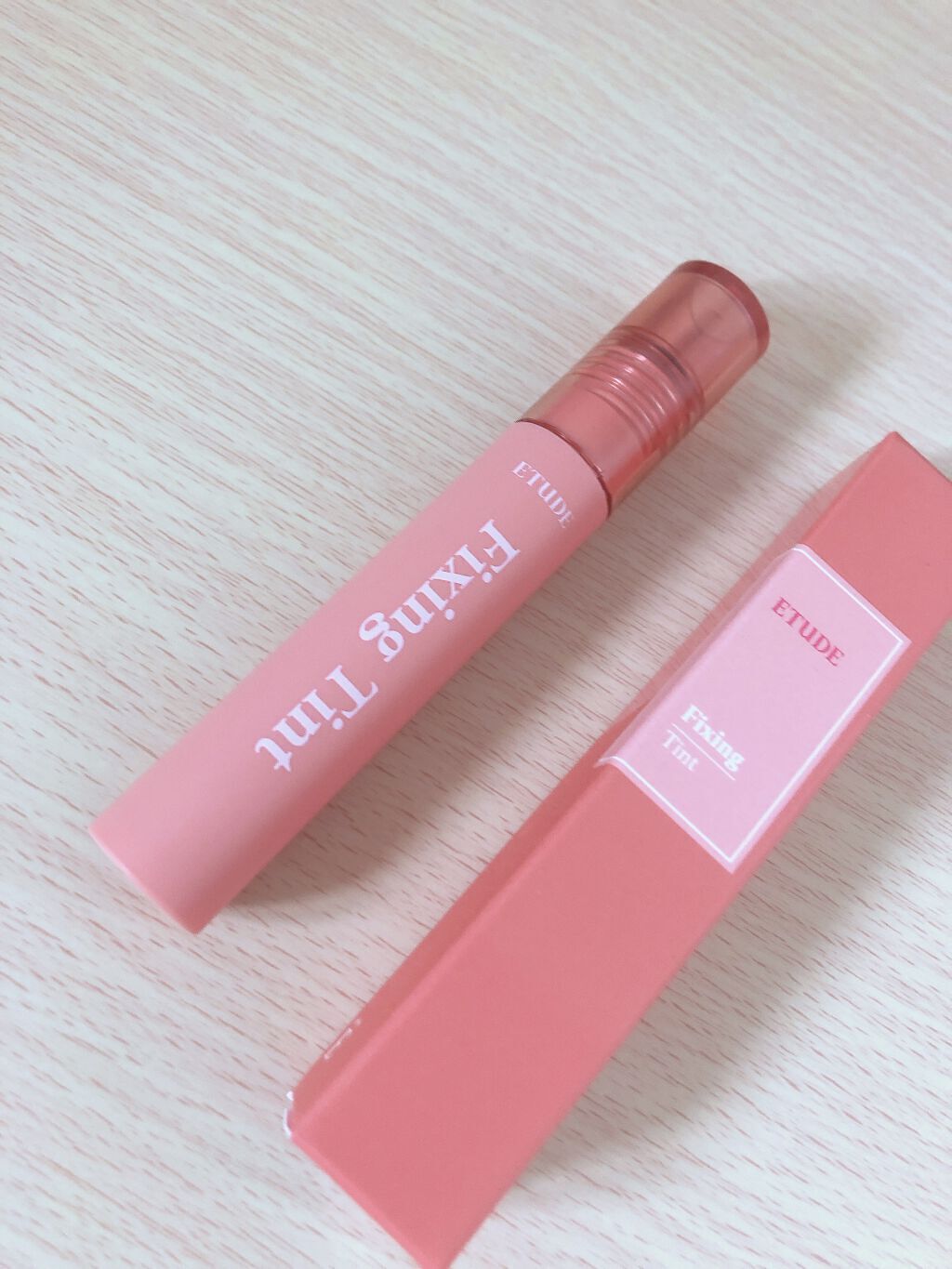 ジューシーラスティングティント/rom&nd/リップティントを使ったクチコミ（2枚目）