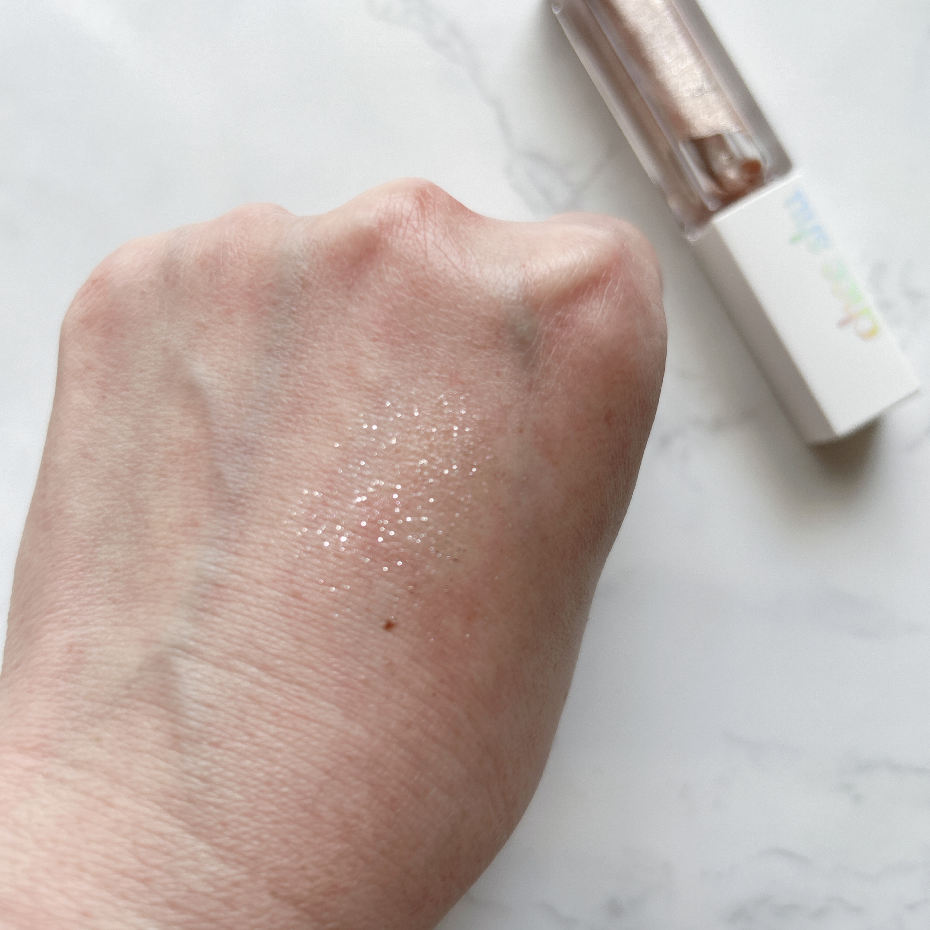 アイドルプリズムグリッター 02 二度目惚れの秘密(オレンジ)/chee shu/グリッターを使ったクチコミ（3枚目）