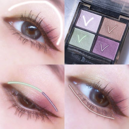 デザイニング カラー アイズ/SUQQU/アイシャドウパレットを使ったクチコミ(5枚目)