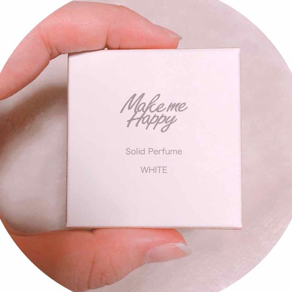 メイクミーハッピー ソリッドパフューム WHITE/キャンメイク/練り香水を使ったクチコミ（1枚目）