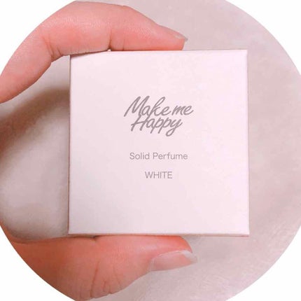 メイクミーハッピー ソリッドパフューム WHITE/キャンメイク/練り香水を使ったクチコミ(1枚目)