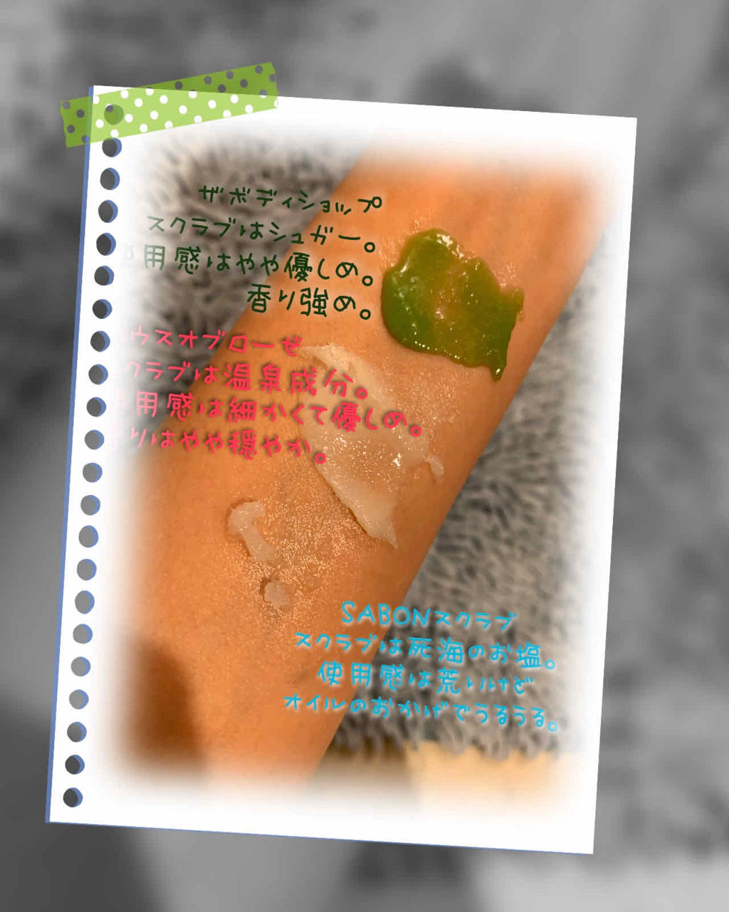 ボディスクラブ/SABON/ボディスクラブを使ったクチコミ（2枚目）