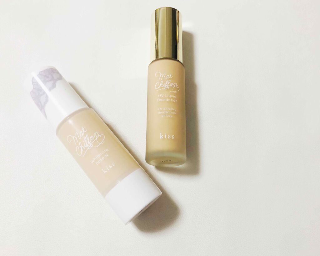 マットシフォン UVホワイトニングベースN/KiSS/化粧下地を使ったクチコミ（3枚目）