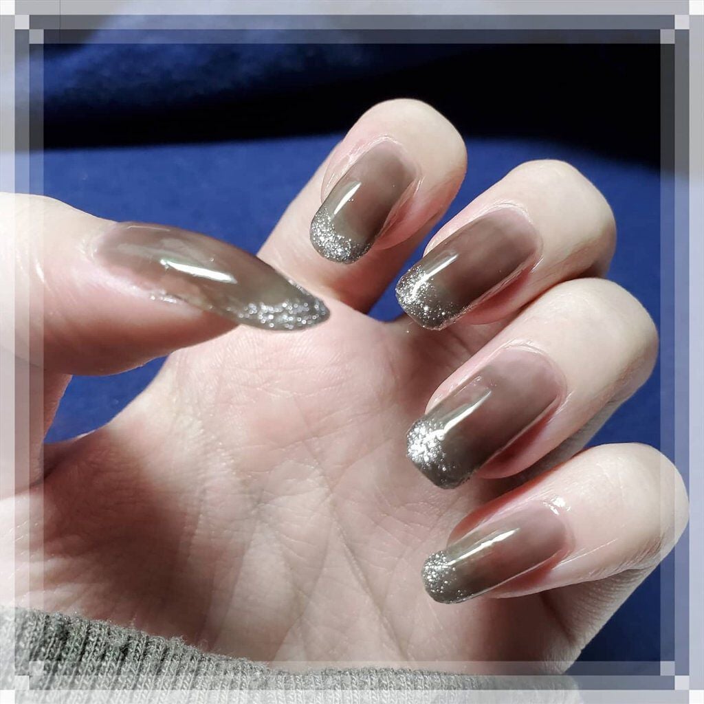 ムードペブルネイル/rom&nd/マニキュアを使ったクチコミ(4枚目)