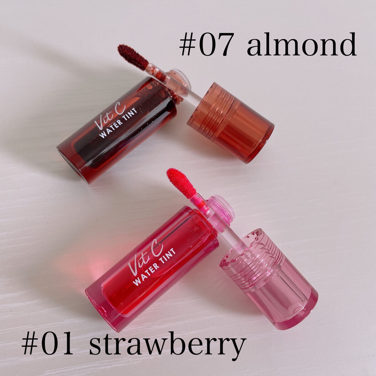 Vit C ウォーターティント/CathyDoll/リップティントを使ったクチコミ（2枚目）