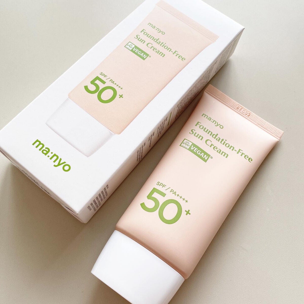 ファンデフリー サンクリーム/manyo/日焼け止めクリームを使ったクチコミ(1枚目)