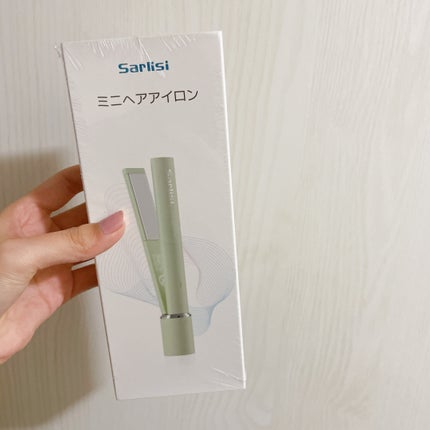 ミニヘアアイロン 03グリーン/Sarlisi/ストレートアイロンの画像