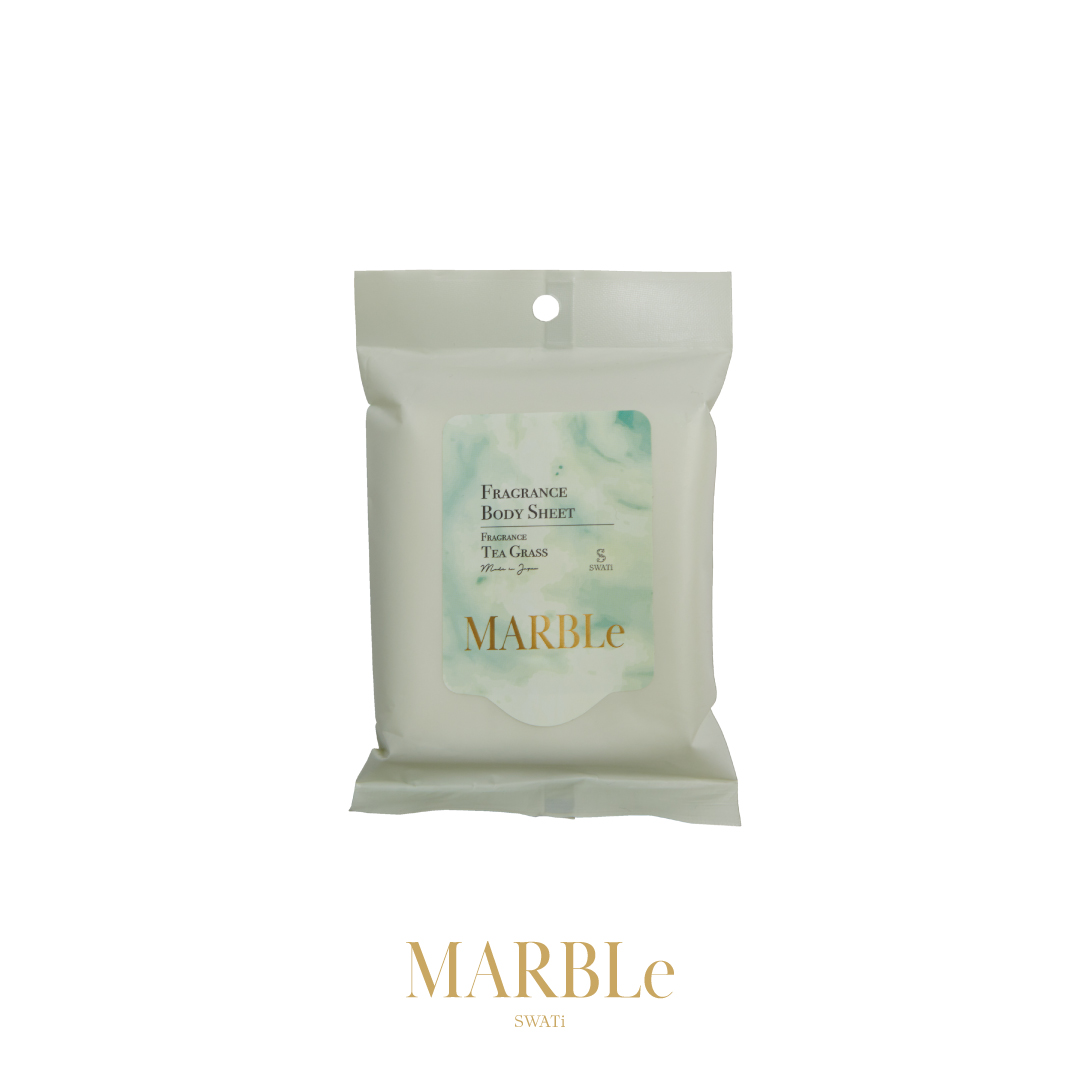 フレグランスボディシート／ティー グラス / SWATi MARBLe