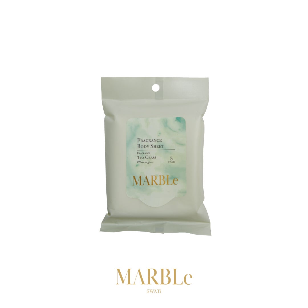 フレグランスボディシート/ティー グラス SWATi MARBLe