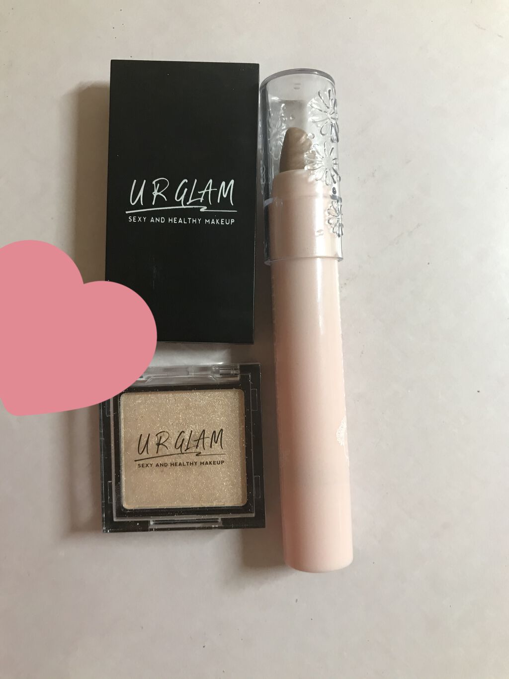 UR GLAM　POWDER EYESHADOW/U R GLAM/単色アイシャドウを使ったクチコミ（2枚目）
