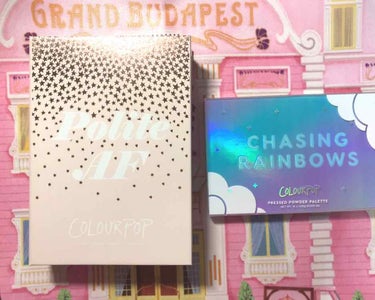 チェイシング レインボーズ アイシャドウ パレット/ColourPop/アイシャドウパレットを使ったクチコミ（2枚目）