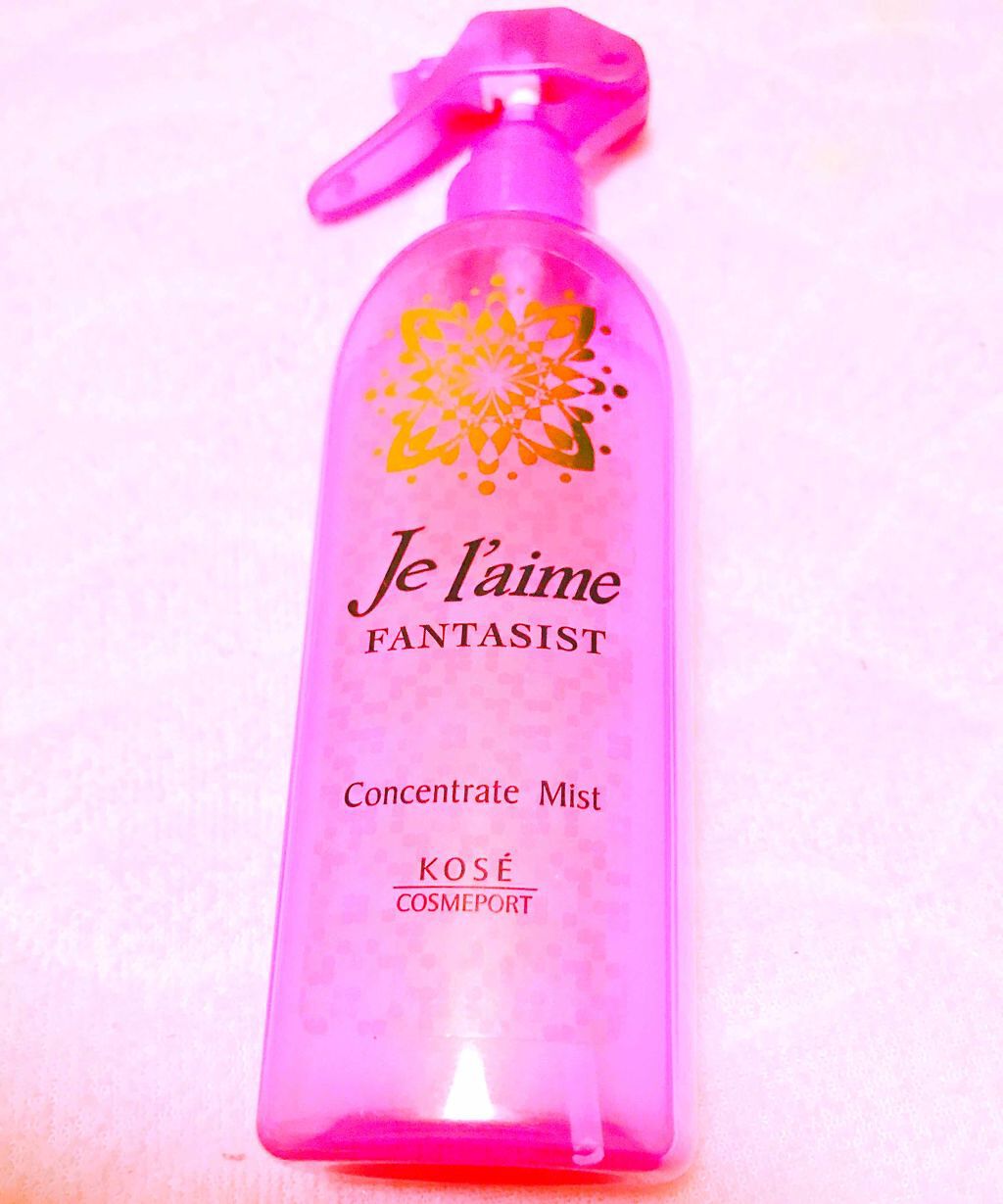 ファンタジスト コンセントレートミスト(しっとりやわらか)/Je l'aime/プレスタイリング・寝ぐせ直しを使ったクチコミ（1枚目）