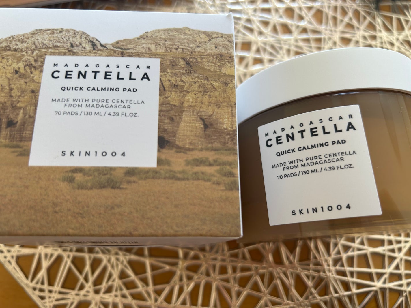 センテラ クイックカーミングパッド/SKIN1004/トナーパッドを使ったクチコミ(1枚目)