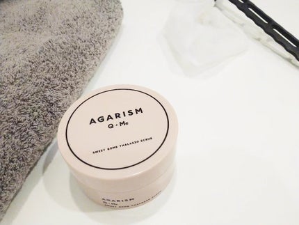 Q+Me スウィート ボム タラソ スクラブ/AGARISM/バスト・ヒップケアを使ったクチコミ(1枚目)