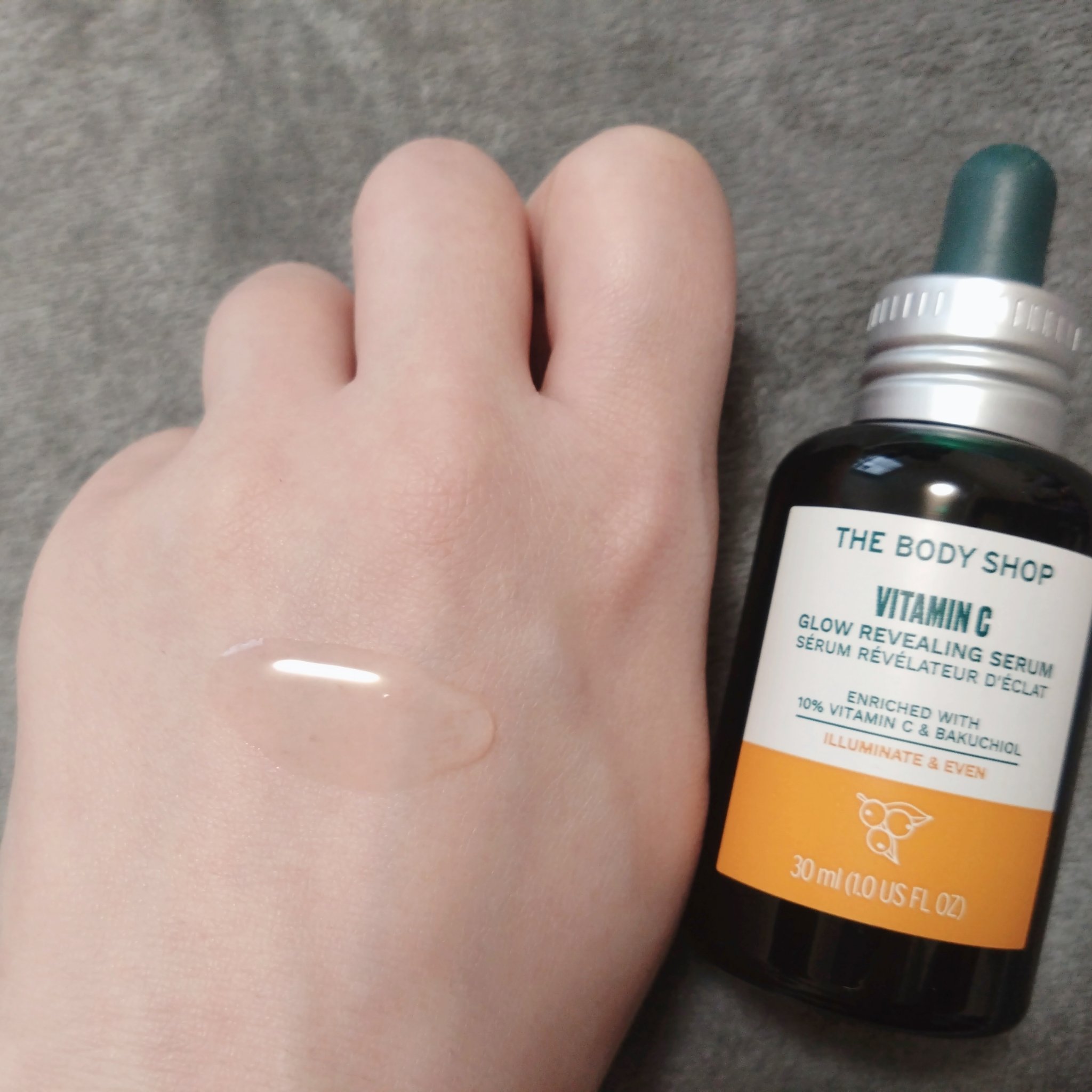 C10 グロウ セラム/THE BODY SHOP/美容液を使ったクチコミ（2枚目）