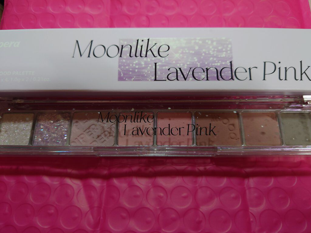 オール テイク ムード パレット(24AD) 【旧】09 MOONLIKE LAVENDER PINK/PERIPERA/アイシャドウパレットを使ったクチコミ（1枚目）