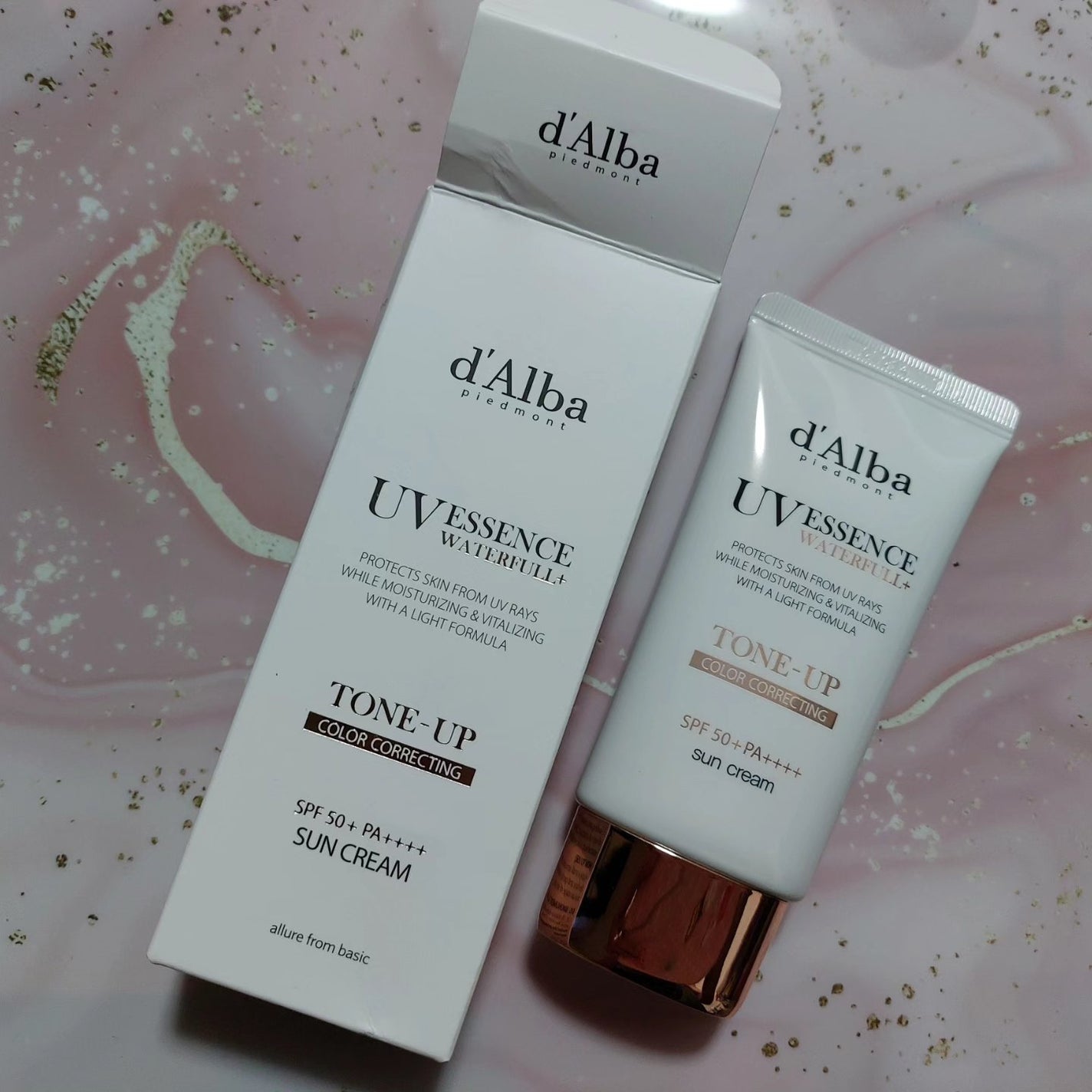 ウォータフルトーンアップサンクリーム/ダルバ/日焼け止めクリームを使ったクチコミ(5枚目)