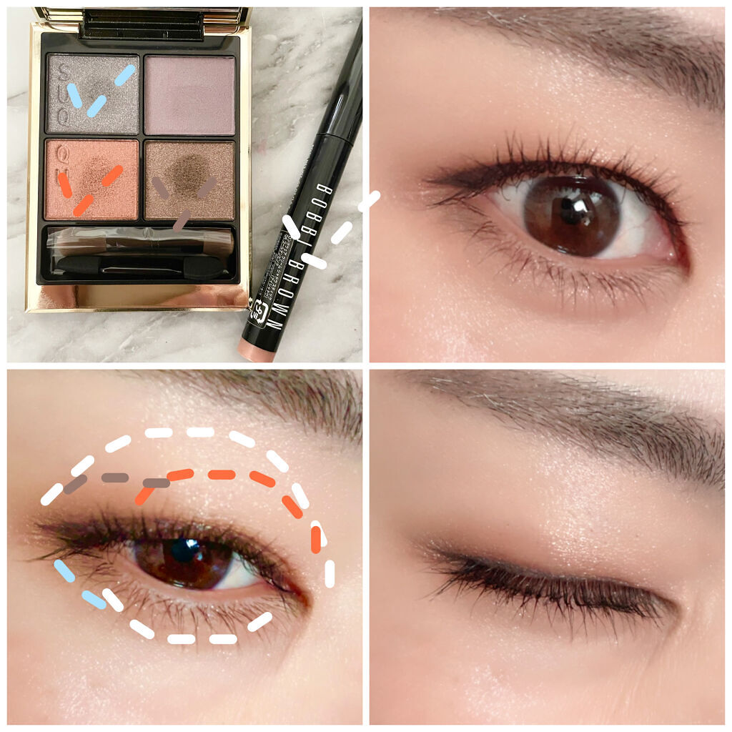 EYE OPENING LINER/UZU BY FLOWFUSHI/リキッドアイライナーを使ったクチコミ（3枚目）