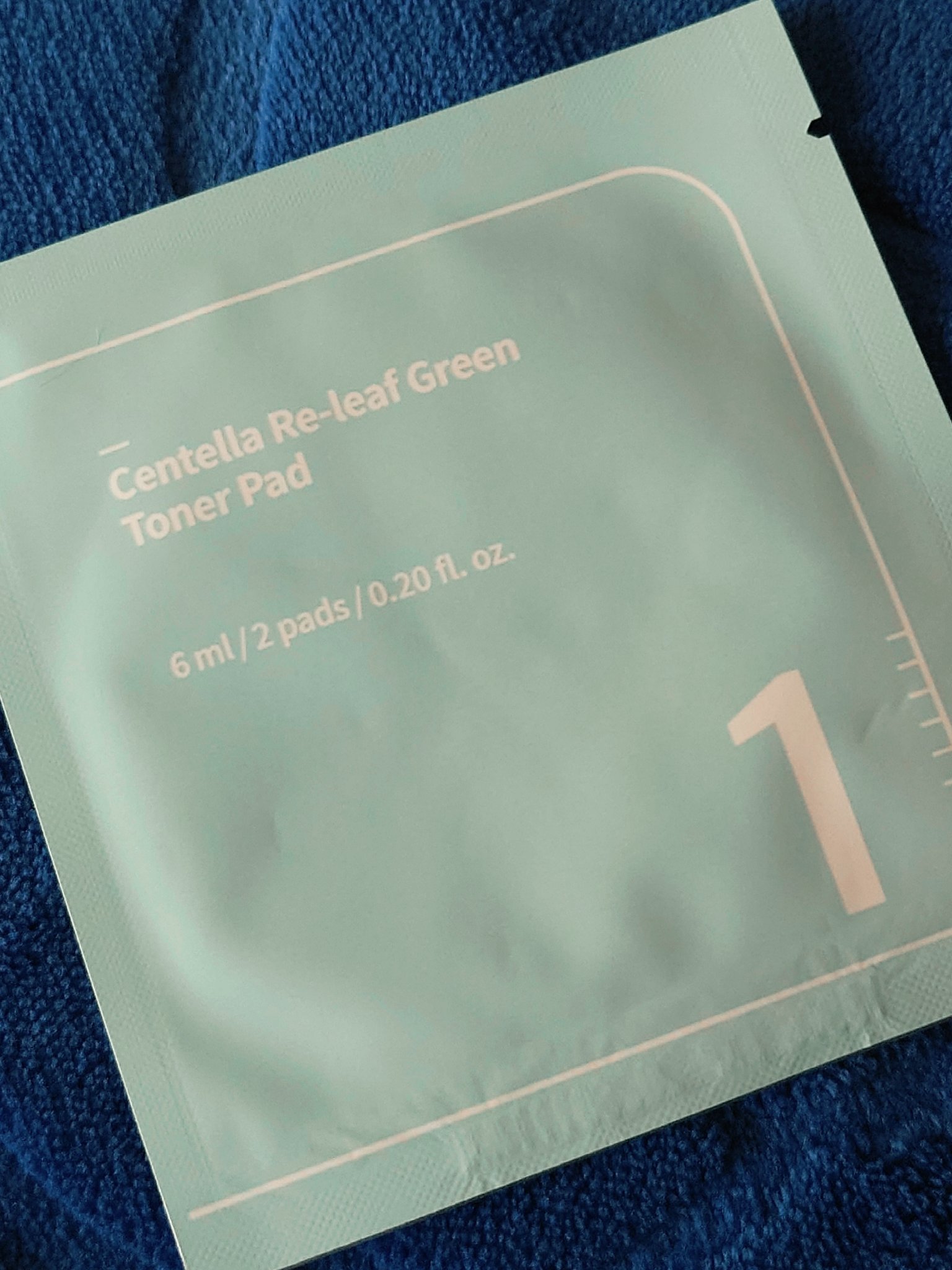 1番 シカ丸ごと水分整肌パッド/numbuzin/トナーパッドを使ったクチコミ（2枚目）